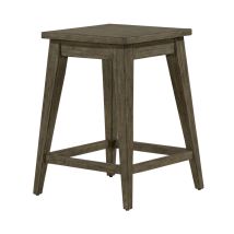 Liberty Furniture 377-OT9000 Pinebrook Ridge - Console Stool - Weathered Toffee