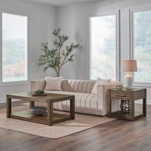 Liberty Furniture 449-OT-3PCS Broadmore - 3 Piece Set - Cobblestone Brown
