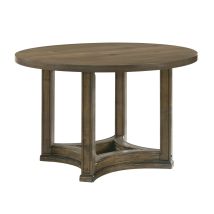 ACME DN01809 Parfield - Dining Table - Brown - Round