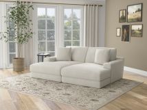 Jackson 3445/15/16-11 Cozy - 2 Piece Double Wide Chaise With USB Charging Ports - Pearl