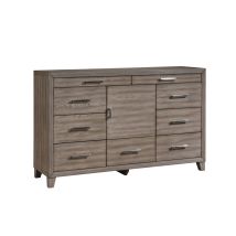 New Classic B3412-050 Harrisburg - 9 Drawer Dresser - Walnut