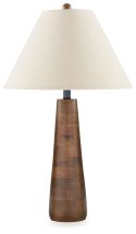 Ashley Furniture L329104 Ashley Furniture L329104 Danset - Wood Table Lamp - Brown