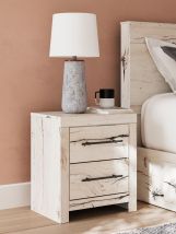 Benchcraft® B2310-92 Lawroy - Two Drawer Night Stand - Light Natural