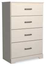 Ashley Furniture B2588-44 Stelsie - Four Drawer Chest - White