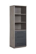 ACME OF00630 Estevon - Bookshelf - Gray Oak Finish