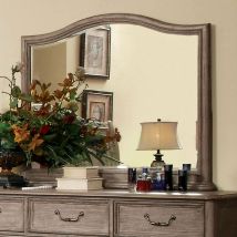 Furniture of America CM7611M Belgrade - Mirror - Rustic Natural