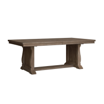 Samuel Lawrence Furniture S958-DR-K1 Lawson's Creek - Trestle Table - Dark Brown