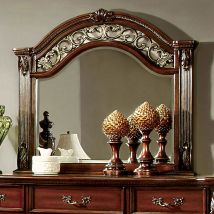 Furniture of America CM7587M Arthur - Mirror - Brown Cherry