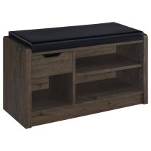 Coaster Fine Furniture 910321 Arrington - Storage Bench - Smoked Oak
