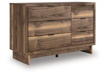 Ashley Furniture PCB3367-221 Chirason - Six Drawers Dresser - Brown