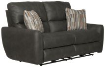 Jackson Furniture Industries 63072-1280/28-2509/28 Jackson Furniture Industries 63072-1280/28-2509/28 Dorian - Power Reclining Loveseat - Charcoal
