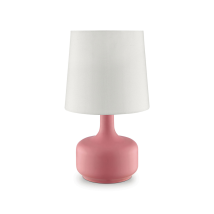 Furniture of America L9819PK Farah - Matte Table Lamp - Pink