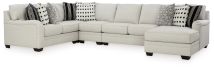 Signature Design by Ashley® 39702S6 Huntsworth - Dove Gray - 5-Piece Sectional With Raf Corner Chaise