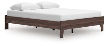 Ashley Furniture EB3660-113 Calverson - Queen Platform Bed - Mocha