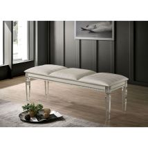 Furniture of America CM7899BN Maddie - Bench - Pearl White