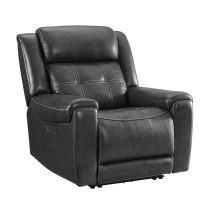 Intercon RS-RC-140DPR-BCH-C Regis - Dual-Power Recliner - Baron Charcoal