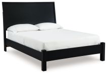 Signature Design by Ashley® B1013B5 Danziar - Black - Queen Panel Bed With Low Footboard