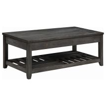 CoasterEssence 722288 Cliffview - Rectangular Wood Lift Top Coffee Table - Gray