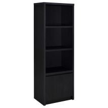 Coaster Fine Furniture 706224 Winfield - 3-Sheld Media Tower Entertainment Pier - Black