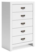 Signature Design by Ashley® B427-46 Binterglen - White - Five Drawer Chest