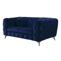 ACME 54901 Atronia - Loveseat - Blue Fabric