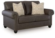 Benchcraft® 5550335 Roxmere - Loveseat - Umber