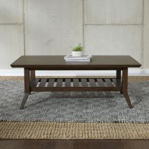 Liberty Furniture 796-OT1010 Ventura Blvd - Rectangular Cocktail Table - Dark Brown