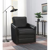 ACME AC01885 Rocha - Swivel Chair With Glider - Black