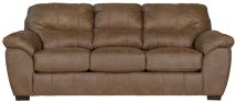 Jackson 445303-1227/49-3027/49 Jackson 445303-1227/49-3027/49 Grant - Faux Leather Sofa - Silt