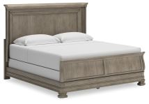 Signature Design by Ashley® B924B5 Lexorne - Gray - California King Sleigh Bed