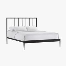 Intercon MB-BR-MODQEN-MTE-C Intercon MB-BR-MODQEN-MTE-C Metal Beds - Modern Queen Metal Bed - Matte Black