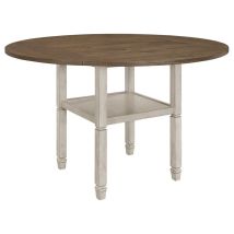 CoasterEssence 192818 Sarasota - Extension Counter Dining Table - Rustic Cream