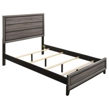 CoasterEveryday 212421Q Watson - Wood Queen Panel Bed - Gray Oak