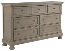 Ashley Furniture B733-31 Lettner - Dresser - 7-drawers - Light Gray