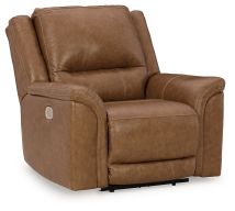 Signature Design by Ashley® U8281513 Trasimeno - Caramel - Power Recliner /Adj Headrest