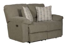 Jackson Furniture Industries 61062-1710/28-2648/28 Jackson Furniture Industries 61062-1710/28-2648/28 Tyler - Power Reclining Loveseat - Pewter
