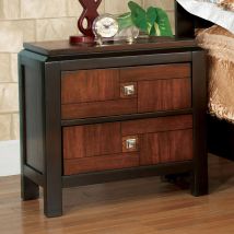 Furniture of America CM7152N Patra - Nightstand - Acacia / Walnut