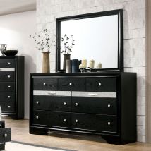 Furniture of America CM7552BK-D Chrissy - Dresser - Black