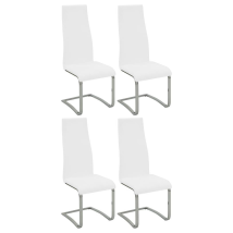 CoasterEveryday 100515WHT Montclair - Upholstered Side Dining Chair (Set of 4) - White