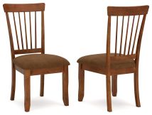 Ashley Furniture D199-01 Berringer - Dining UPH Side Chair (Set of 2) - Rustic Brown