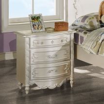 ACME BD02433 Pearl - Nightstand - Pearl White