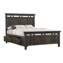 Intercon HW-BR-5360QS-BCL-C Hawthorne - Queen Storage Bed - Burnished Clay