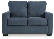 Signature Design by Ashley® 5360437 Rannis - Navy - Twin Sofa Sleeper