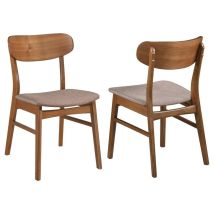 Coaster Fine Furniture 108462 Dortch - Dining Side Chair (Set of 2) - Walnut And Brown