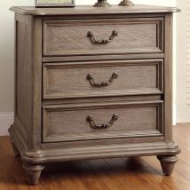 Furniture of America CM7611N Belgrade - Nightstand - Rustic Natural