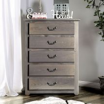 Furniture of America AM7973C Rockwall - Chest - Weathered Gray