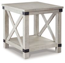 Ashley Furniture T929-3 Carynhurst - Rectangular End Table - Whitewash