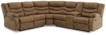 Ashley Furniture 36902S1 Ashley Furniture 36902S1 Partymate - 2-Piece Reclining Sectional With Console - Brindle