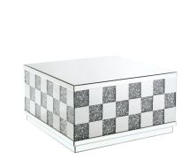 ACME 84690 Noralie - Coffee Table - Mirrored & Faux Diamonds