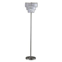 Furniture of America L76936F Meg - Floor Lamp - Clear